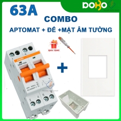 [HÀNG CHÍNH HÃNG] Cầu dao đảo chiều DoBo Hàn Quốc DBSF-63A - Aptomat đảo chiều DoBo - Thiết kế mới - Hàng Tốt - Có xuất VAT - BH 12 tháng