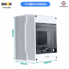 Tủ điện nổi chống nước 3/5/8/12 đường chuẩn IP65 chống nước, tủ điện chống nước ngoài trời - Hàng tốt DoBo Hàn Quốc