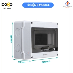 Tủ điện nổi chống nước 3/5/8/12 đường chuẩn IP65 chống nước, tủ điện chống nước ngoài trời - Hàng tốt DoBo Hàn Quốc