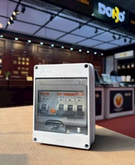 Tủ điện nổi chống nước 3/5/8/12 đường chuẩn IP65 chống nước, tủ điện chống nước ngoài trời - Hàng tốt DoBo Hàn Quốc
