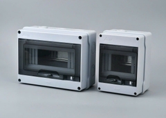 Tủ điện nổi chống nước 3/5/8/12 đường chuẩn IP65 chống nước, tủ điện chống nước ngoài trời - Hàng tốt DoBo Hàn Quốc