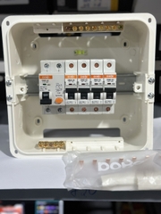 Tủ điện âm tường chính hãng DoBo Korea cao cấp có thanh đồng và lược nối trung tính - Chính Hãng DoBo Hàn Quốc