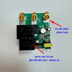 (Có thẻ từ) Bộ công tắc thẻ từ Chữ Nhật khách sạn tiết kiệm điện 40A Hàng tốt - Công tắc tiết kiệm điện khách sạn DoBo Korea