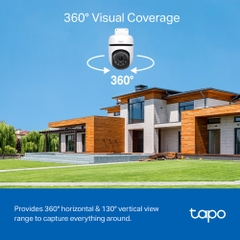 Camera IP Ngoài trời 360 Độ 3MP TP-Link Tapo C510W
