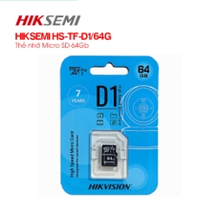 Thẻ nhớ HIKVISION HIKSEMI 64GB HS-TF-D1