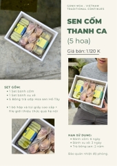 SET QUÀ SEN THANH CA
