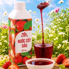 Nước Cốt Dâu SAN Chai 1Kg