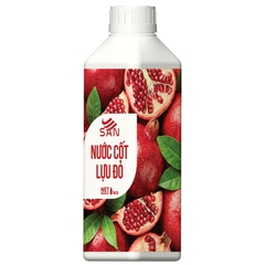 Nước Cốt Lựu Đỏ SAN Chai 1Kg