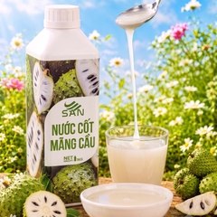 Nước Cốt Mãng Cầu SAN Chai 1Kg