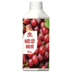 Nước Cốt Nho Đỏ SAN Chai 1Kg