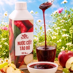 Nước Cốt Táo Đỏ SAN Chai 1Kg