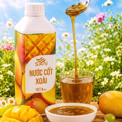 Nước Cốt Xoài SAN Chai 1Kg