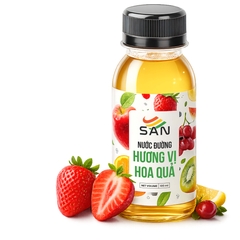Nước Đường Hương Vị Hoa Quả Chai 2.5Kg