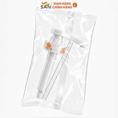 Vòi Pump Siro SAN 10ml Cho Chai 1Kg / 2.5Kg – Pump Nhựa Cao Cấp, Định Lượng Chuẩn, Size 40mm