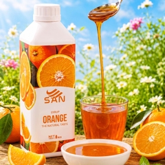 Syrup Cam Vàng SAN Chai 1Kg
