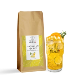 Trà Xanh Lài Đặc Biệt Kinh Bắc 100g (Mùi Thơm Hương Lài - Màu Nước Vàng Trong)
