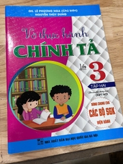 COMBO - Vở thực hành chính tả lớp 1, 2, 3 (5 quyển)