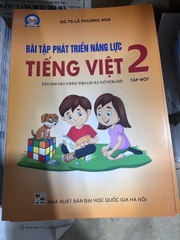Combo Bài tập tiếng việt phát triển năng lực 2 - tập 1 + 2 (Kết nối)