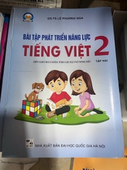 Combo Bài tập tiếng việt phát triển năng lực 2 - tập 1 + 2 (Kết nối)