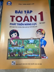 COMBO Bài tập Toán Phát triển năng lực lớp 1 (2 tập)