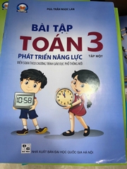 COMBO Bài tập Toán Phát triển năng lực lớp 3 (2 tập)