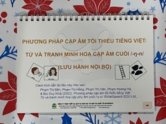 PHƯƠNG PHÁP CẶP ÂM TỐI THIỂU TIẾNG VIỆT: TỪ VÀ TRANH MINH HỌA 6 CẶP ÂM CUỐI /ng-n/, /nh-n/, /p-t/, /m-n/, /c-t/, /t-k/