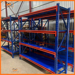 Kệ trung tải 4 tầng – tải trọng 200kg/tầng mâm