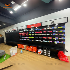 Kệ trưng giày thể thao – Giải pháp trưng bày chuyên nghiệp cho shop & sân tập