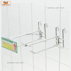 Móc treo cài lưới 2 tầng có bảng tên