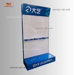 Kệ Trưng Dụng Cụ Cầm Tay Tôn Đục Lỗ Kết Hợp Tầng Đỡ - Tiện Lợi, Đa Năng