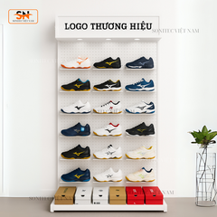 Kệ trưng giày thể thao – Giải pháp trưng bày chuyên nghiệp cho shop & sân tập