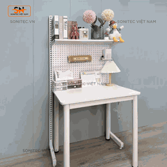 Kệ Sách Để Bàn 1 Tầng Có Lưới – Kệ Trang Trí Mini Gọn Gàng, Tiện Dụng