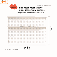Kệ Để Bàn 3 Tầng Ghép Đôi Khung Lưới Sơn Tĩnh Điện – Giải Pháp Trưng Bày Cỡ Lớn, Tối Ưu Diện Tích