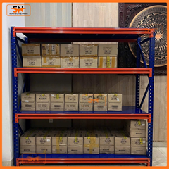 Kệ trung tải 4 tầng – tải trọng 200kg/tầng mâm