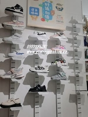 Thanh ray kệ giày dép gắn tường
