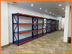 Kệ trung tải 4 tầng tải trọng 300kg/tầng mâm