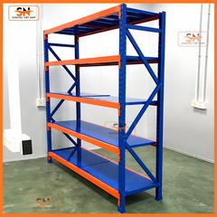 Kệ trung tải 5 tầng tải trọng 300kg/tầng mâm