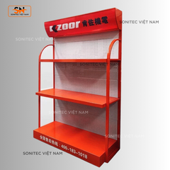 Kệ Quảng Cáo 3 Tầng Trưng Bày Dụng Cụ – Thiết Kế Nổi Bật, Hiển Thị Chuyên Nghiệp