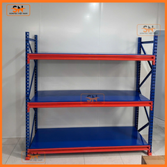 Kệ trung tải 3 tầng – tải trọng 200kg/tầng mâm