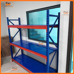Kệ trung tải 3 tầng – tải trọng 200kg/tầng mâm