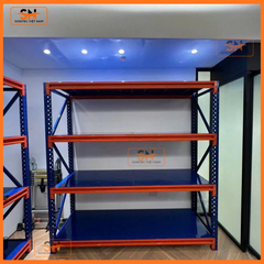 Kệ trung tải 4 tầng – tải trọng 200kg/tầng mâm