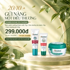 [DEAL HOT 20.10] COMBO GỬI MẸ YÊU THƯƠNG Kem giảm quầng thâm mắt 15g + Son dưỡng lip balm 10g + Kem dưỡng ẩm 50g