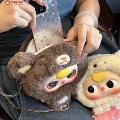 BABY THREE Big Head Zipper Series Plush Blind Box