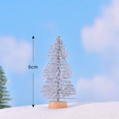 Trang trí GS cây thông bạc sz 6cm