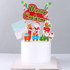 Set que cắm GS bảng hiệu + cổng Merry Xmas