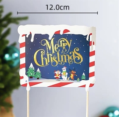 Que cắm cổng GS bảng hiệu Merry Xmas
