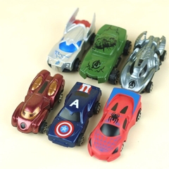 Set trang trí 6 xe oto liên minh công lý