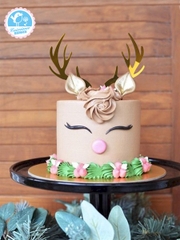 Topper mica GS sừng hươu vàng