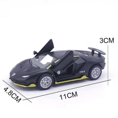 Trang trí siêu xe Lambo đen
