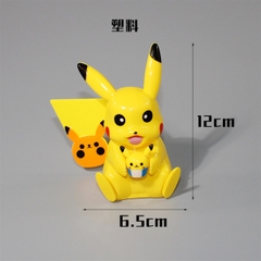 Trang trí Pikachu nhựa nhẹ (loại 2)
